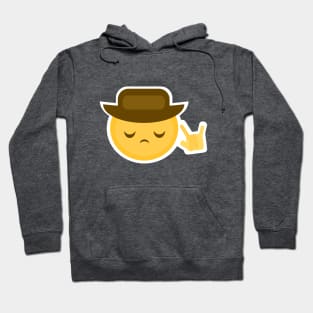 Sad Cowboy Emoji Hoodie